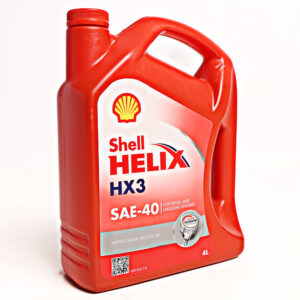 huile moteur shell helix hx3 sae 40 | protection fiable pour moteurs plus anciens | bidon 4l